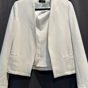 Theory Women's Cream Blazer